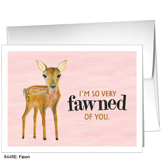 Fawn, Greeting Card (8449E), A2, printedcanvas.com