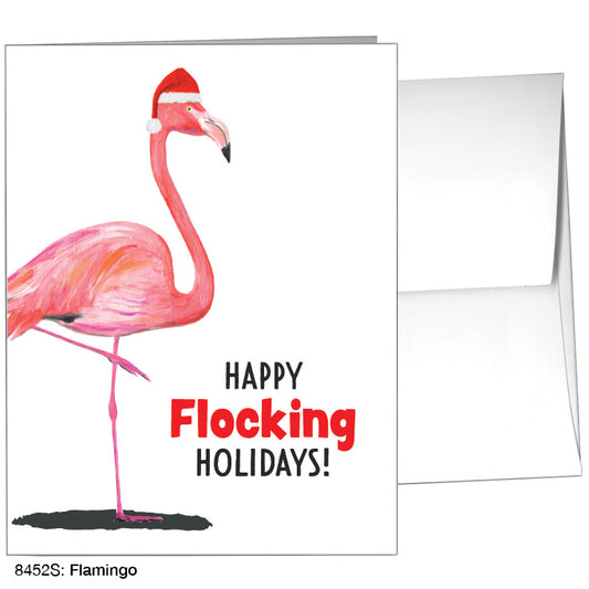 Flamingo, Greeting Card (8452S), A2, printedcanvas.com