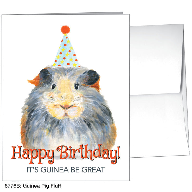 Guinea Pig Fluff, Greeting Card (8776B), A2 Card, www.printedcanvas.com