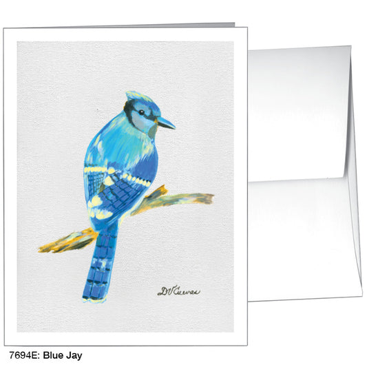 Blue Jay, Greeting Card (7694E), A2, printedcanvas.com