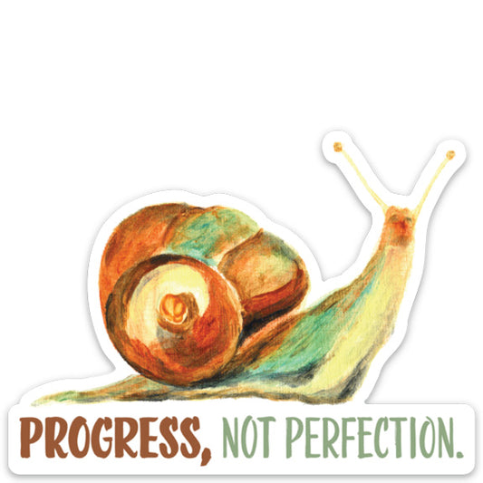 Snail, Sticker (8116FS) - Printed Canvas