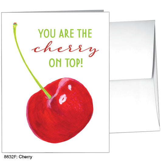 Cherry, Greeting Card (8632F), A2, printedcanvas.com