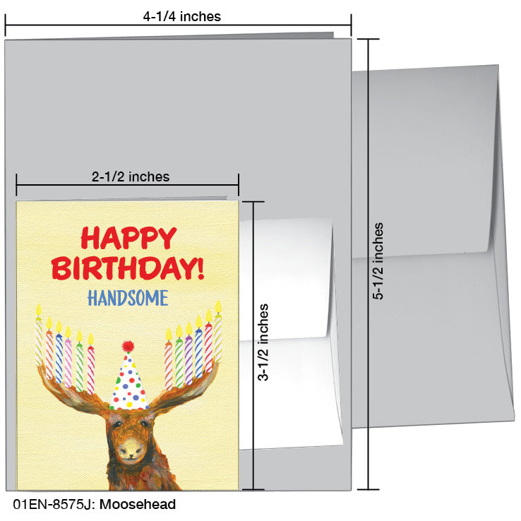 Moosehead, Greeting Card (8575J), Enclosure, printedcanvas.com