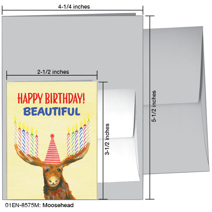 Moosehead, Greeting Card (8575M), Enclosure, printedcanvas.com
