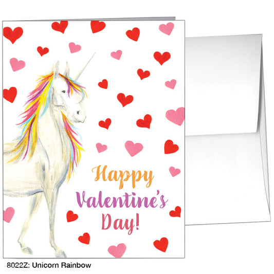 Unicorn Rainbow, Greeting Card (8022Z), A2, printedcanvas.com