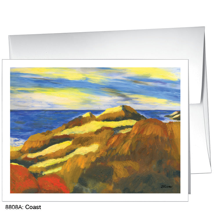 Coast, Greeting Card (8808A), A2, printedcanvas.com