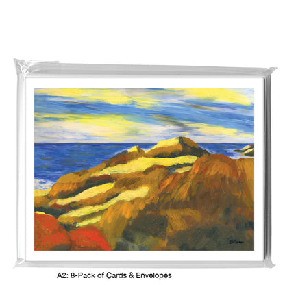 Coast, Greeting Card (8808A), A2 8-Pack, printedcanvas.com