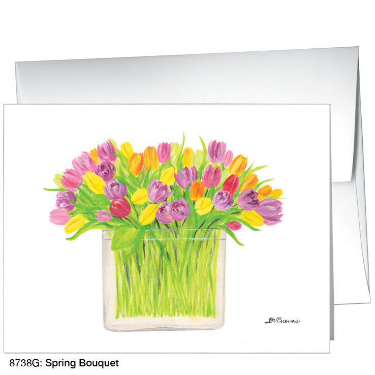 Spring Bouquet, Greeting Card (8738G), A2, printedcanvas.com