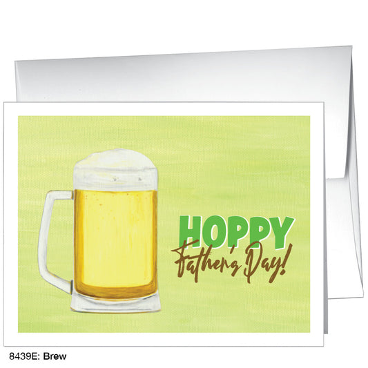 Brew, Greeting Card (8439E), A2 Card Front, www.printedcanvas.com