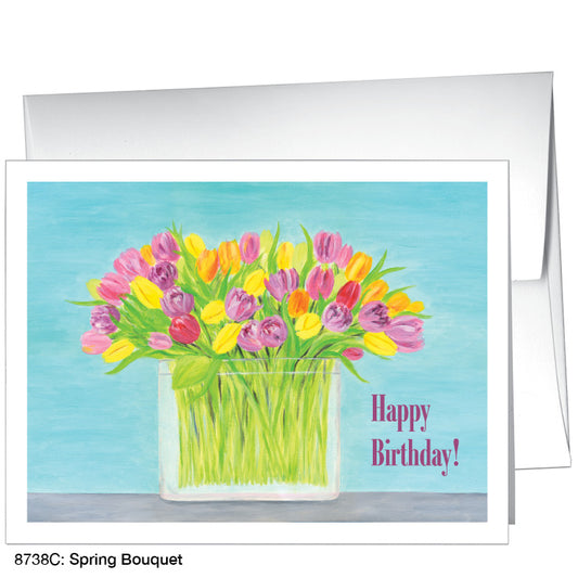 Spring Bouquet, Greeting Card (8738C), A2, printedcanvas.com