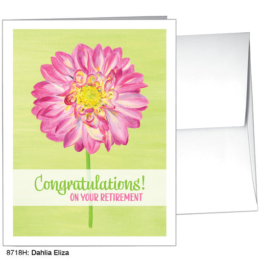 Dahlia Eliza, Greeting Card (#8718H), A2 Card Front, www.printedcanvas.com