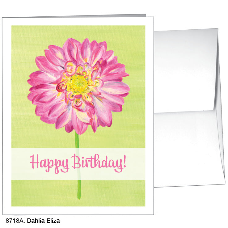 Dahlia Eliza, Greeting Card (8718A), A2 Card, www.printedcanvas.com