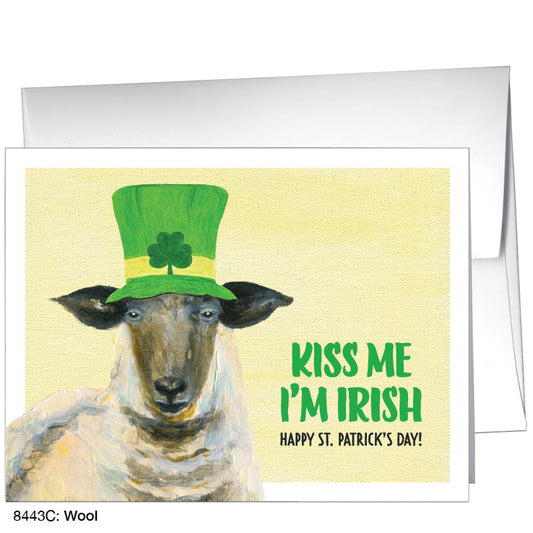 Wool, Greeting Card (#8443C), A2 Card Front, www.printedcanvas.com