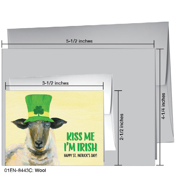 Wool, Greeting Card (8443C), Enclosure, printedcanvas.com