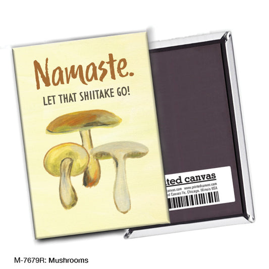 Mushrooms, Magnet (M-7679R), front, printedcanvas.com