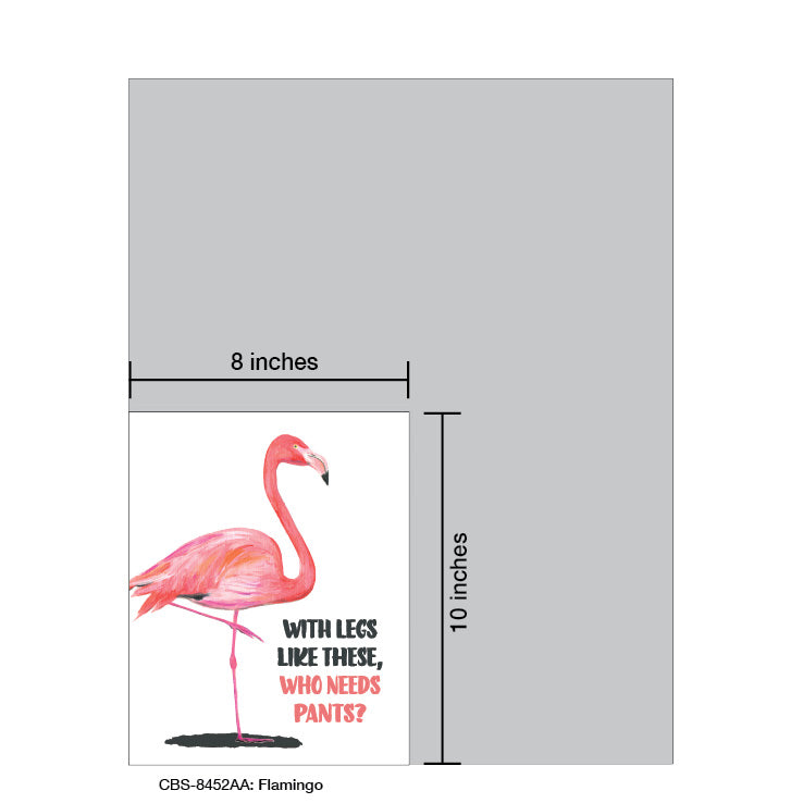Flamingo, Card Board (8452AA), 8x10 Poster Board, www.printedcanvas.com