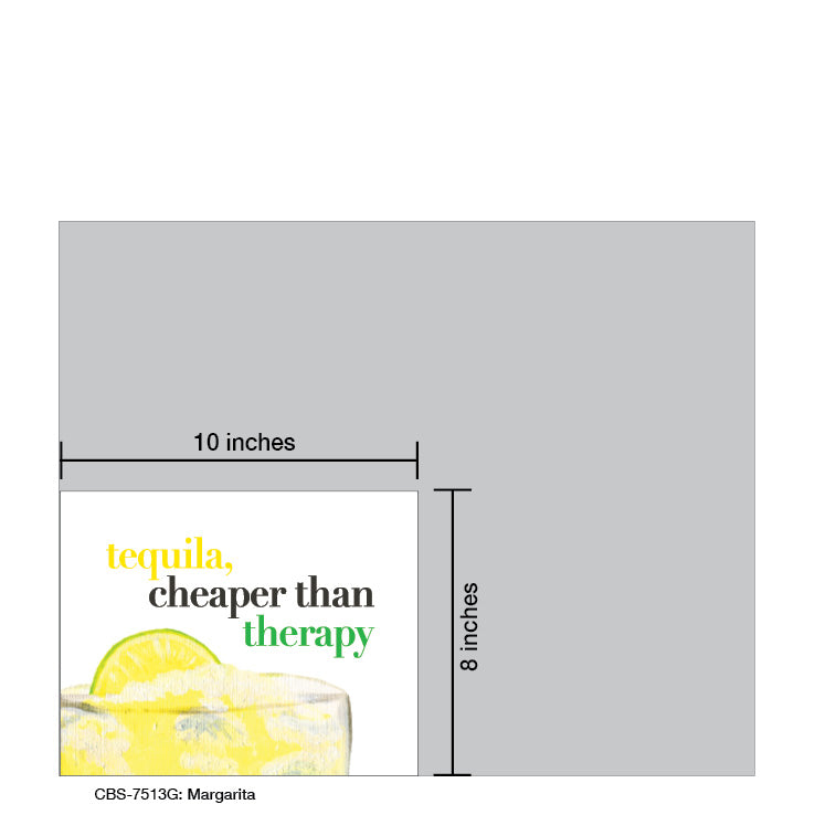 Margarita, Card Board (7513G), 8x10 Poster Board, www.printedcanvas.com