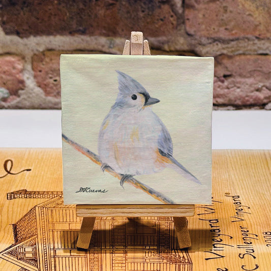 Titmouse, Mini Artwork (MA-8669F) - Printed Canvas