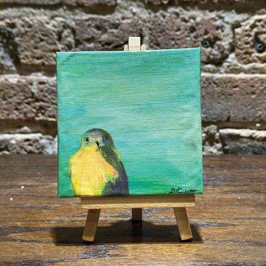 Cornered, Mini Artwork (MA-7690) - Printed Canvas