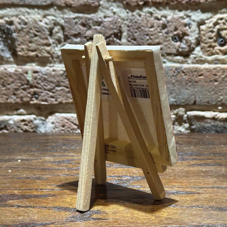 Blue Jay, Mini Artwork (MA-7694E), Mini Artwork Side, printedcanvas.com