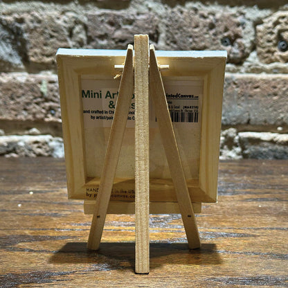 Walnut Room at Marshall Fields, Chicago, Mini Artwork (MA-7028A), Mini Artwork Back, printedcanvas.com