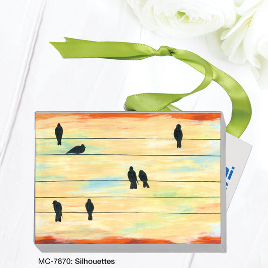 Silhouettes, Mini Canvas (MC-7870), Front, printedcanvas.com