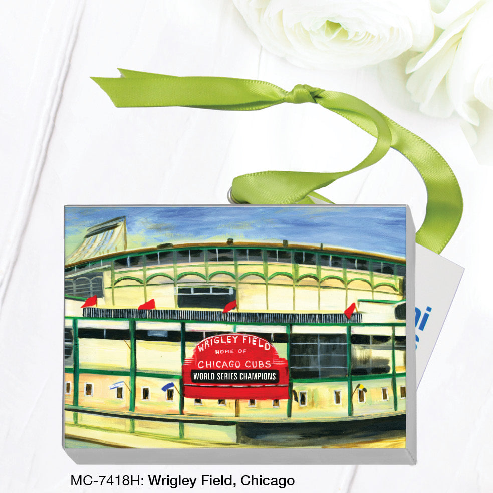 Wrigley Field, Chicago, Mini Canvas (MC-7418H), Front, printedcanvas.com