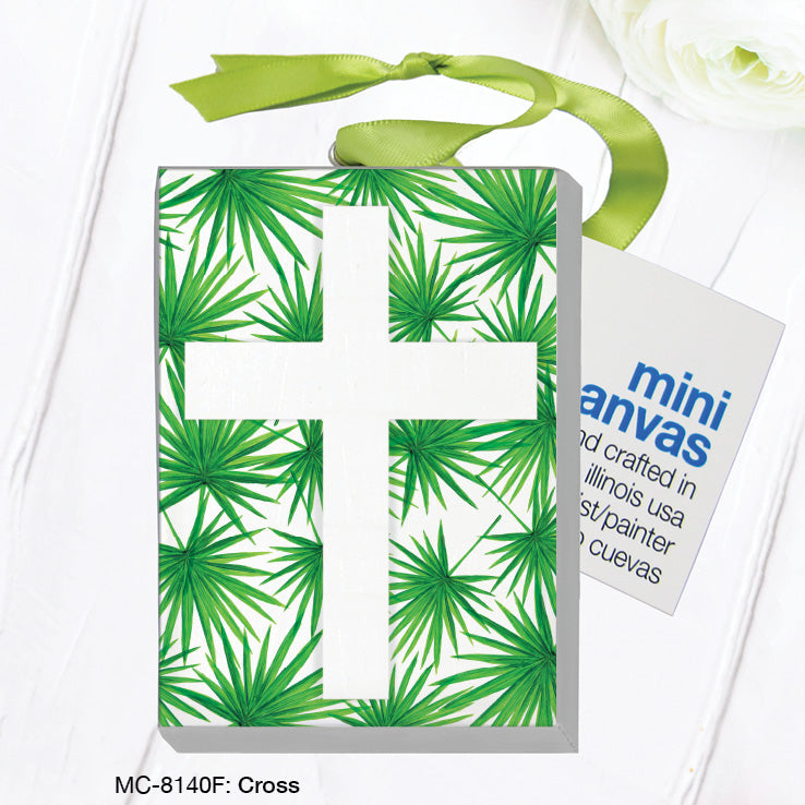 Cross, Mini Canvas (MC-8140F), Front, printedcanvas.com
