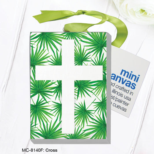 Cross, Mini Canvas (MC-8140F), Front, printedcanvas.com