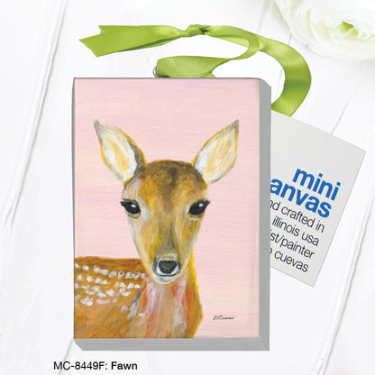 Fawn, Mini Canvas (MC-8449F), Mini Canvas, www.printedcanvas.com