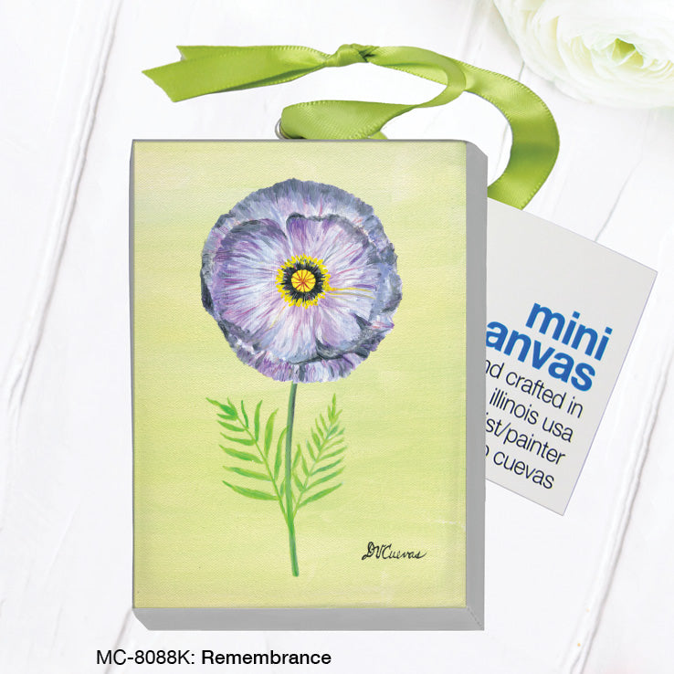 Remembrance, Mini Canvas (MC-8088K), Mini Canvas, www.printedcanvas.com