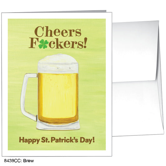 Brew, Greeting Card (8439CC), A2, printedcanvas.com
