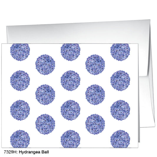 Hydrangea Ball, Greeting Card (7329H), A2, printedcanvas.com