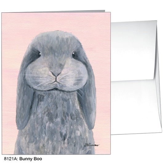 Bunny Boo, Greeting Card (8121A), A2, printedcanvas.com