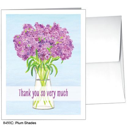 Plum Shades, Greeting Card (8450C), A2 Card, printedcanvas.com