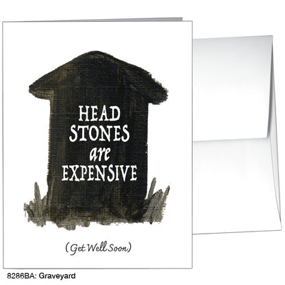 Graveyard, Greeting Card (8286BA), A2 Card Front, www.printedcanvas.com