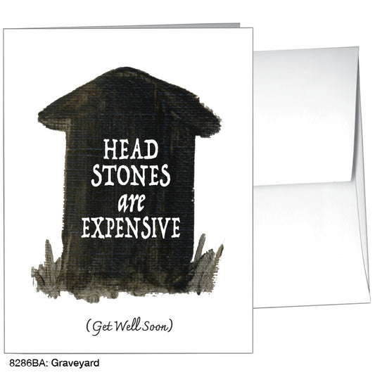 Graveyard, Greeting Card (8286BA), A2 Card Front, www.printedcanvas.com