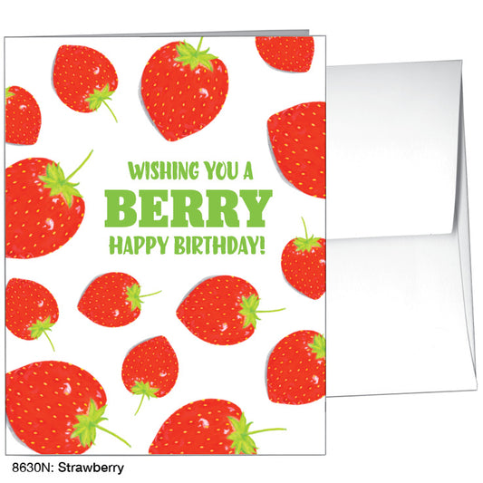 Strawberry, Greeting Card (8630N), A2, printedcanvas.com