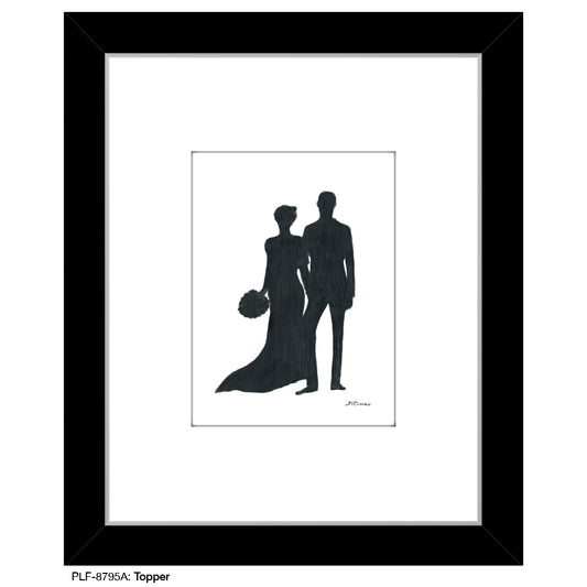 Topper, Print (#8795A) - Printed Canvas