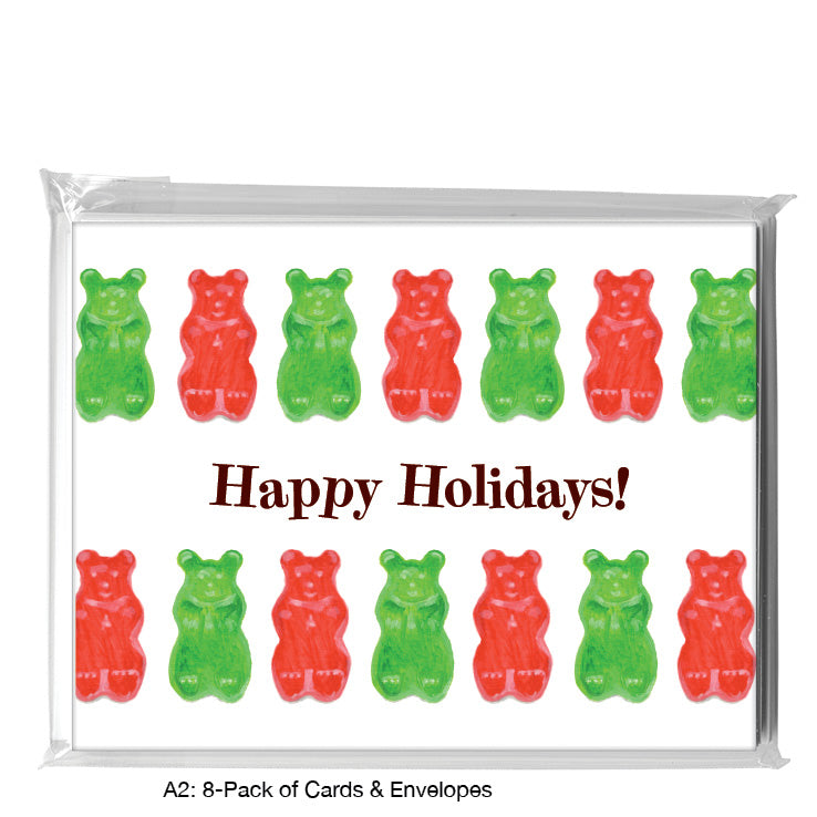 Gummies, Greeting Card (8639TA), A2 8-Pack, printedcanvas.com