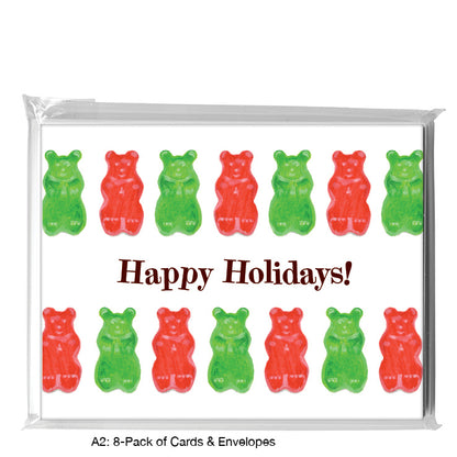 Gummies, Greeting Card (8639TA), A2 8-Pack, printedcanvas.com