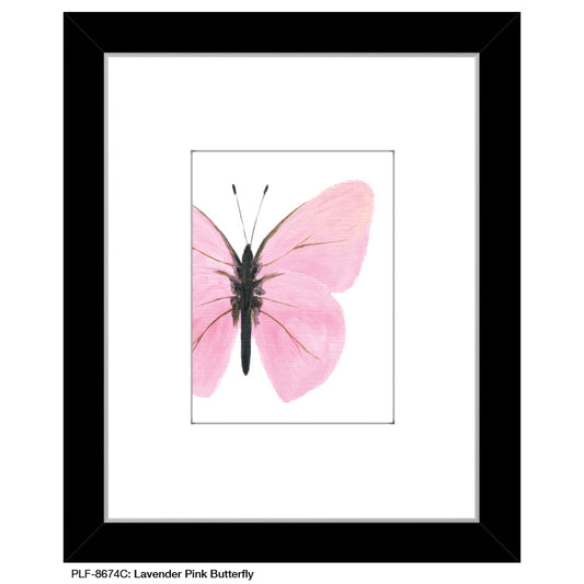 Lavender Pink Butterfly, Print (#8674C) - Printed Canvas