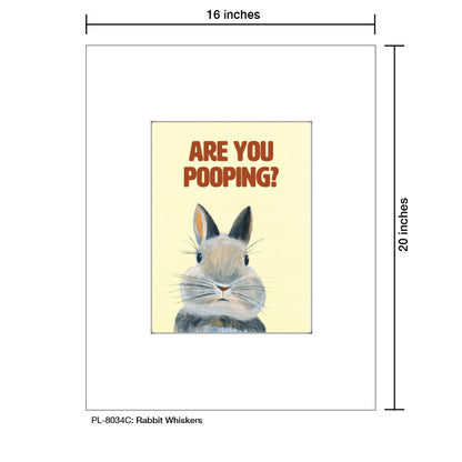 Rabbit Whiskers, Print (#8034C) - Printed Canvas