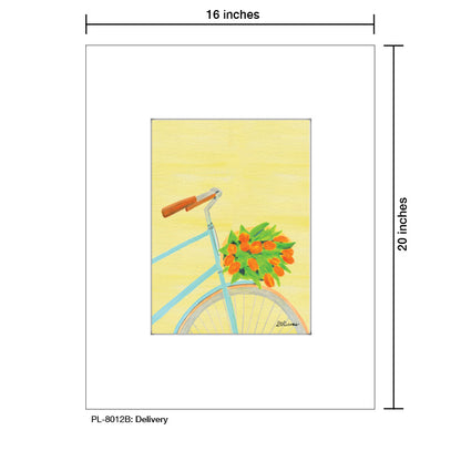 Delivery, Print (#8012B) - Printed Canvas
