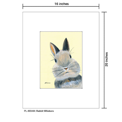 Rabbit Whiskers, Print (#8034M) - Printed Canvas