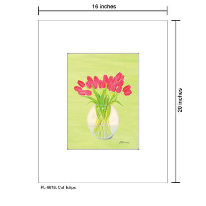 Cut Tulips, Print (#8618C), Printe Matted, www.printedcanvas.com