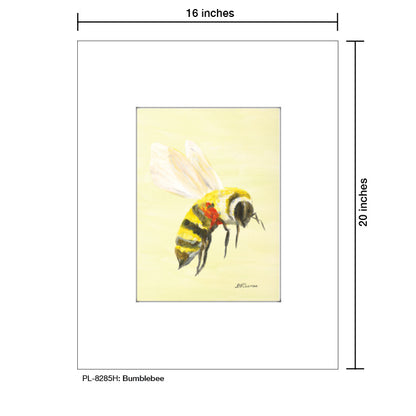 Bumblebee, Print (#8285H), Printe Matted, www.printedcanvas.com