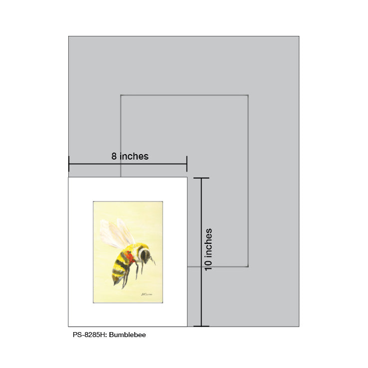 Bumblebee, Print (#8285H), Print Matted, www.printedcanvas.com