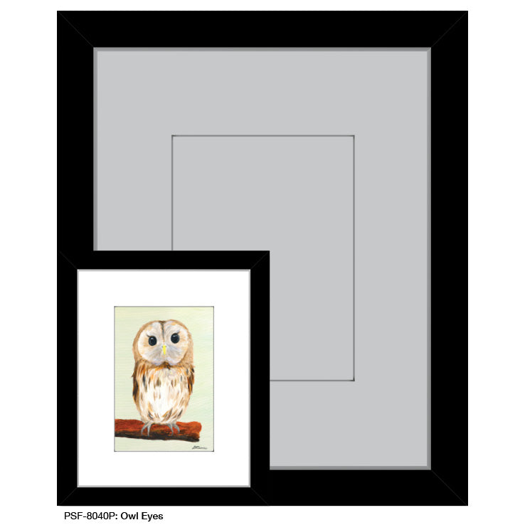 Owl Eyes, Print (#8040P) - Printed Canvas