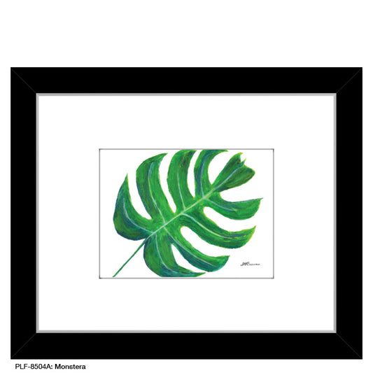 Monstera, Print (#8504A) - Printed Canvas